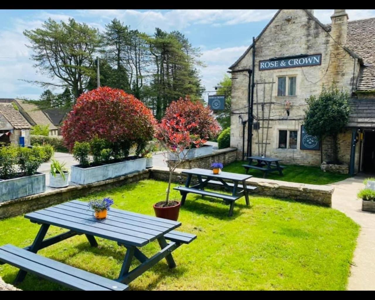The Rose & Crown Farmhouse Kitchen Nympsfield Exteriör bild